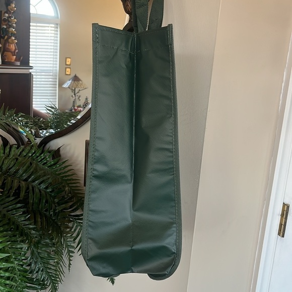NWOT Lululemon Green Reusable Shopping Tote Shoulder Bag Lightweight - Picture 8 of 13